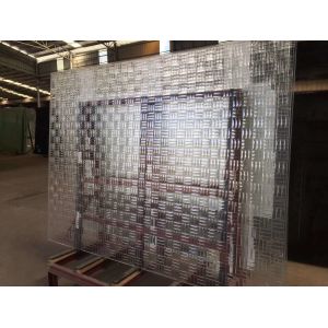 Buy cheap Low Emissivity  Partition Kiln Fused 10mm Custom Glass Sheets product