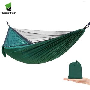Buy cheap OEM Logo L260cm Portable Camping Hammock for Garden from wholesalers