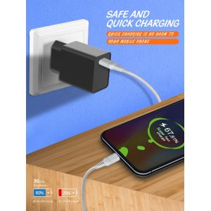 Wheat Color Type C To Type C Data USB Cable Customized Length