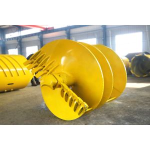 Flat Teeth Straight Clay Auger For Heavy Machinery 1200mm Diameter Drilling