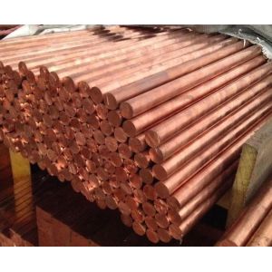 Buy cheap 8mm Diameter 99.9% T1 T2 Solid Copper Bar Yellow Cu Bar H62 H59 Red Copper Tu1 Tu2 Pure Copper Bar from wholesalers