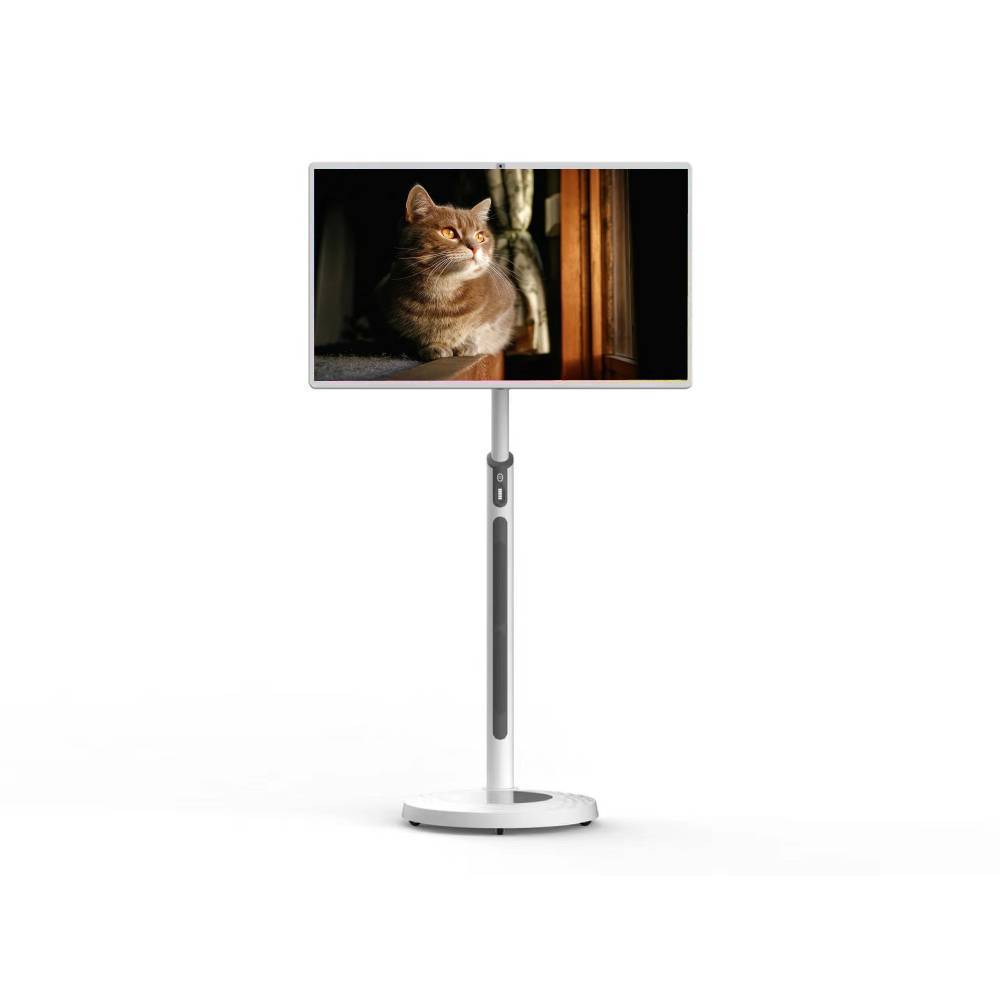 Buy cheap LCD Smart Board 32 Inch Android Touch Panel Camera Speaker Media Player Video Meeting Monitor For Office Online Teaching With Mobile Stand from wholesalers
