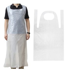 Customized Bulk Pack Disposable Polyethylene Apron With Smooth Surface