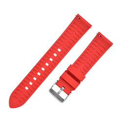 Buy cheap ROHS Quick Release 20mm Silicone Rubber Smart Watch Strap from wholesalers