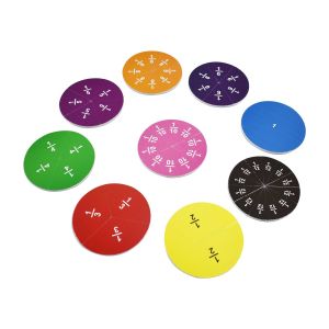 Buy cheap Children Early Learning Magnetic Fraction Tiles Educational Magnetic Math Puzzle from wholesalers