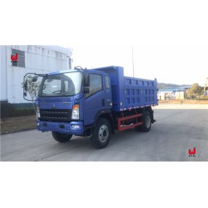 China China Construction Trucks 4WD 4x4 Mini HOWO HOMAN Dump Truck on sale