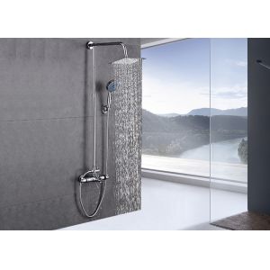 Modern Design Rainfall Shower System , Luxury Shower System ROVATE Polished