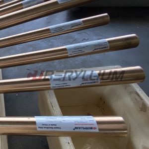 Buy cheap ISO CW102 Beryllium Copper Rods Bright Mill For Refrigeration Equipment from wholesalers