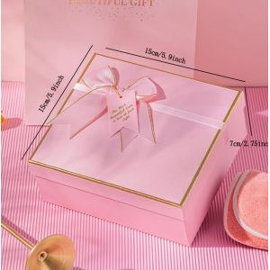Buy cheap Custom Gift Packaging Box With Golden Logo for T Shirt Clothing and Scarf from wholesalers