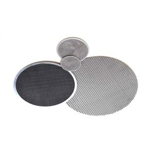 0.3-3.0mm Metal Fiber Filter 50 Micron Stainless Steel Micro Mesh Filter