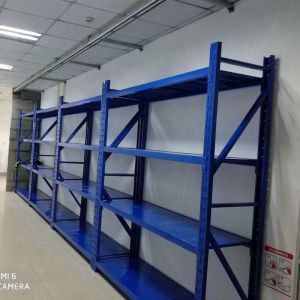 Buy cheap Adjustable Warehouse Custom Warehouse Racking With Black / Orange Shelves from wholesalers