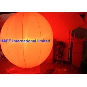 Buy cheap 1.3M 2M Inflatable Lighting Decoration Sphere Crystal Balloons With DMX512 Box from wholesalers