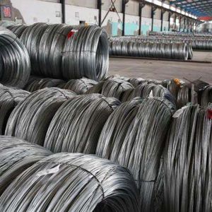 Buy cheap 0.55mm 10B21 Galvanized Steel Wire Rod Iron Cold Rolled For Fence Mesh from wholesalers
