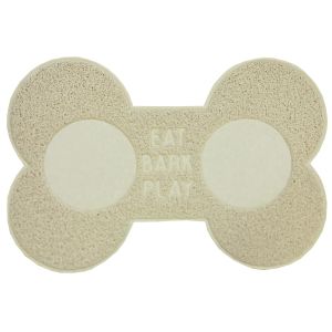 Buy cheap Customized Waterproof PVC Bone Shaped Dog Mat from wholesalers