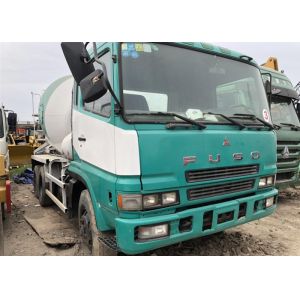 Buy cheap White And Green Used Construction Machinery , 2014 Mitsubishi Fuso Concrete Mixer from wholesalers