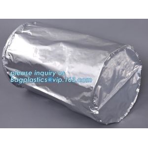 Buy cheap Aluminium Foil Liquid Protective Lining Bag With Valve, Barrels Bucket Pail Drum Liner IBC Tank Liner Oil Packaging from wholesalers