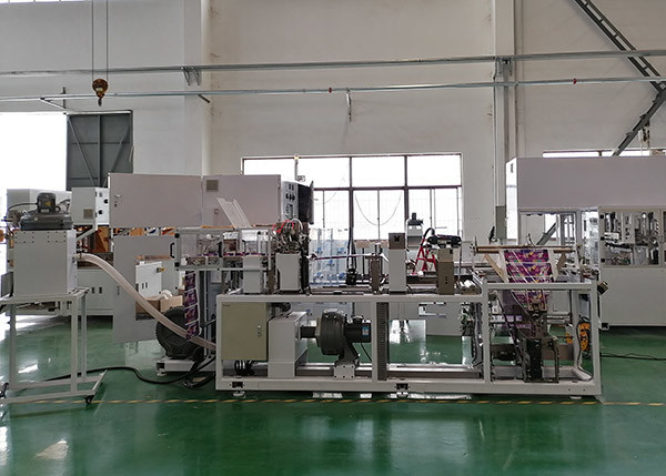 Quality Ladys Menstrual 55PPM Sanitary Pads Packaging Machine for sale