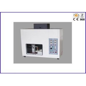 Buy cheap YY208 Vertical Flammability Tester / Rigid Cellular Plastics Burning Test Apparatus from wholesalers