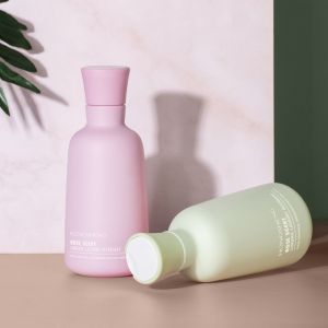 Customizable 300ml PET Shampoo Lotion Bottle Elegant and Practical