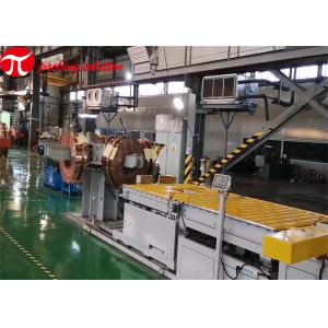 Labor Saving Copper Strip Coil Packaging Line With Turnstile Stacking System 4