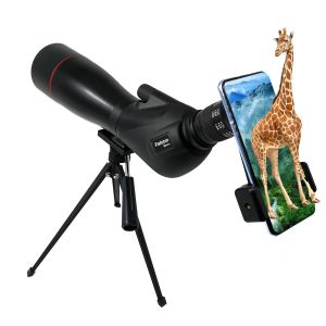 Buy cheap 20-60x80 Birding Spotting Scope With 45 Degree Angled Eyepiece from wholesalers