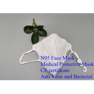 Buy cheap Durable Ffp 2 N95 Face Mask Lint Free White Color With Self Priming Filter from wholesalers