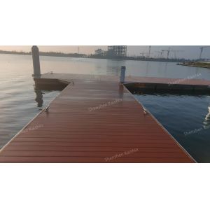 Stable Aluminum Floating Dock 2000mm / 2400mm / 3000mm Floating Pontoon Dock