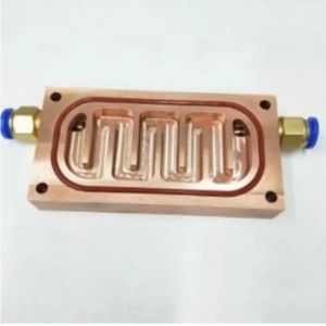 Buy cheap Liquid Cooling Copper Aluminum Terminal Block Plate Heatsink from wholesalers