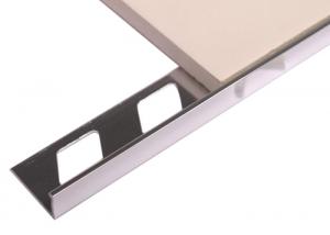 Buy cheap L Shape Aluminium Straight Edge Tile Trim With Anodized Polished Silver product
