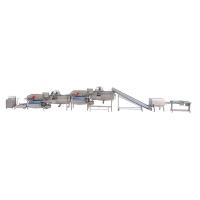 Buy cheap Vibration Screening Automatic Food Processing Machine For Leafy Vegetables product