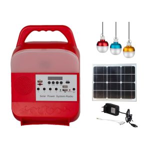 Buy cheap ISO 15W Solar Power Bank LED Lights Mono Crystalline Cell Off Grid Solar Lighting Kit from wholesalers