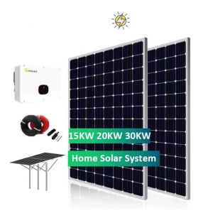 Buy cheap MC4 MPPT Complete Off Grid Solar System Kit For Home Hybrid Solar Energy from wholesalers