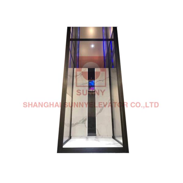 Quality 450kg Customized Panoramic Passenger Residential Home Elevator for sale