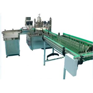 Buy cheap MY-GZX-DYP ± 0.5~1% Good Quality servo quantitative Dropper Bottle Filling And Capping line Machine 10-50ml Production Line from wholesalers