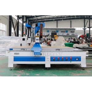 1325 Three Processes Multi Head CNC Router Machinery with HQD Air Cooling