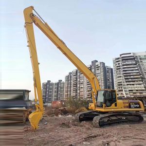 Buy cheap CAT320 PC200 4 Ton Long Reach Excavator For Heavy Duty Construction , Excavator Boom And Stick With Oil Cylinder from wholesalers