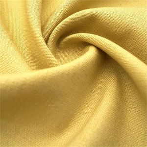 Soft Plain Dyed Blend Woven 30% Linen 70% Cotton Fabric for Garment Dress Cloth