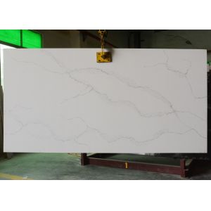 Buy cheap Artificial Quartz Countertops Calacatta White Quartz Environmental Friendly from wholesalers