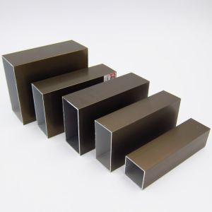 Buy cheap T5 Anodized Angle Aluminium Square Pipe 6030 Rectangular Steel Tubing product