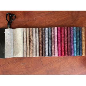 Buy cheap Plain Printed Pattern Suede Sofa Fabric For Furniture from wholesalers