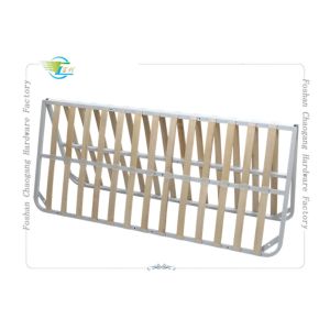 Buy cheap Double Fold Away Metal Slatted Bed Base , Strong Fold Up Metal Bed Frame from wholesalers