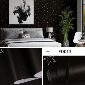 Modern Design Damask Embossed Self-Adhesive Wallpaper 10 Meters for Living Room