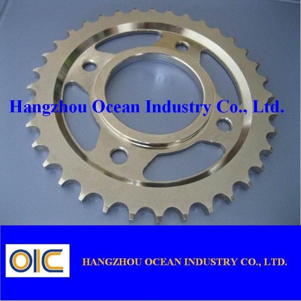 Quality Versatile Rear Motorcycle Sprocket with Durable 520 Pitch 4-Bolt Design for sale