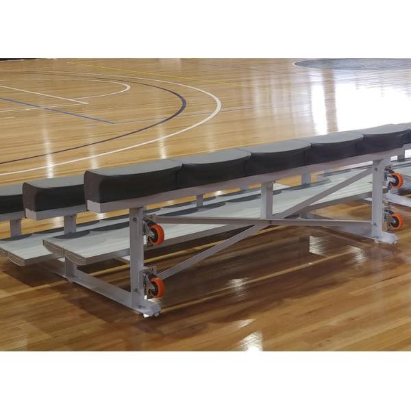 Quality Lightweight Aluminum Temporary Spectator Stands With Fifteen Seats for sale