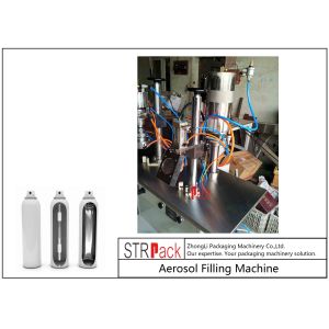Electronic Control Aerosol Filling Machine , Bag On Valve Filling Machine