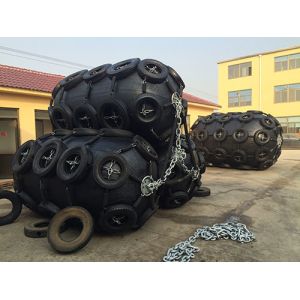 Buy cheap ISO17357 80KPa Pneumatic Rubber Fenders D330X L6500 from wholesalers