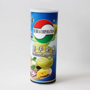 Buy cheap Peel Off Foil Sealed Embossing Paper Composite Cans For Chips , Snack Foods from wholesalers
