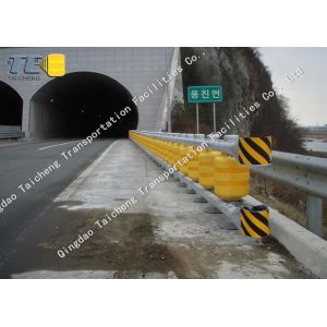 Buy cheap Road Traffic Highway Roller Barrier Polyurethane Roller Guardrail RBD245 from wholesalers