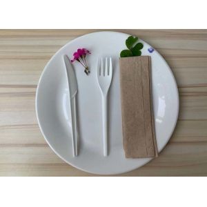 Buy cheap HACCP High Temperature Resistant CPLA Biodegradable Tableware Set from wholesalers