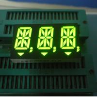Buy cheap Green Alphanumeric Triple-Digit 14 Segment LED Display For Instrument Panel 14 product